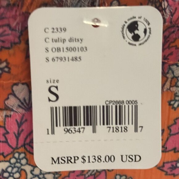 Free People Floral Sheer Nina Blouse - Picture 10 of 16